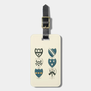 Etiqueta De Bagagem Famílias de diversas Casas Inglesas