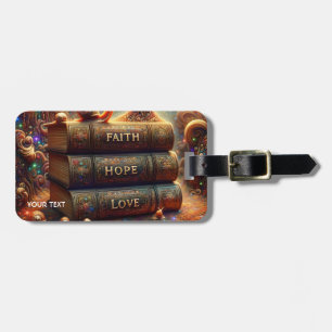 Etiqueta De Bagagem Fantasy Cute Love Faith Hope