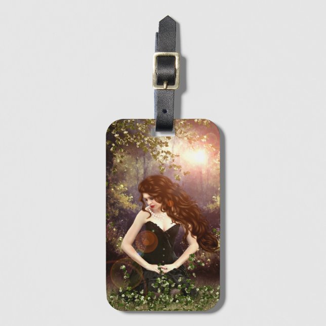 Etiqueta De Bagagem Fantasy Dreamer (Frente Vertical)