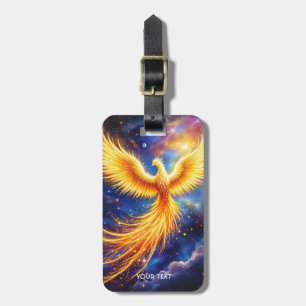 Etiqueta De Bagagem Fantasy Phoenix Stars Space