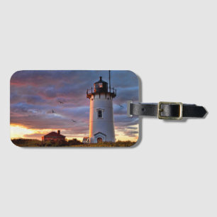 Etiqueta De Bagagem Farol do ponto da raça