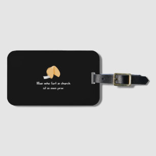 Etiqueta De Bagagem Fart na igreja
