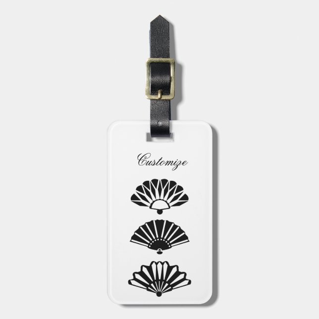 Etiqueta De Bagagem Fãs do Japão Thunder_Cove (Frente Vertical)