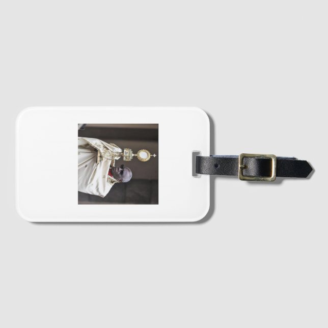 Etiqueta De Bagagem Father Robert Sarah (Frente Horizontal)