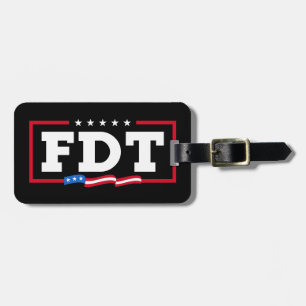 Etiqueta De Bagagem FDT Funny Anti-Trump No-Trump
