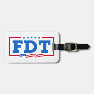 Etiqueta De Bagagem FDT Funny Anti-Trump No-Trump