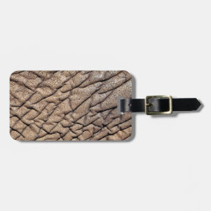 Etiqueta De Bagagem Fechamento do Oculto de Elefante Africano