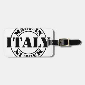 Etiqueta De Bagagem feito em Italia