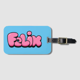 Etiqueta De Bagagem Felix