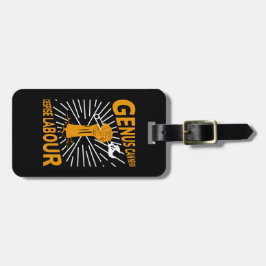 Etiqueta De Bagagem Feliz Dia do Trabalho Fim de Semana