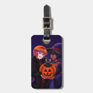 Etiqueta De Bagagem Feliz Figurino de Halloween