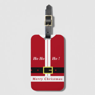Etiqueta De Bagagem Feliz Natal - Papai Noel - Presentes Para Todos