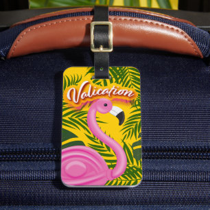 Etiqueta De Bagagem Férias de validação Pinky