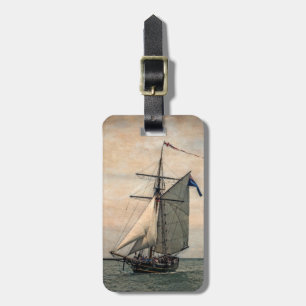 Etiqueta De Bagagem Festival de Tall Ships, Alterado Digitalmente