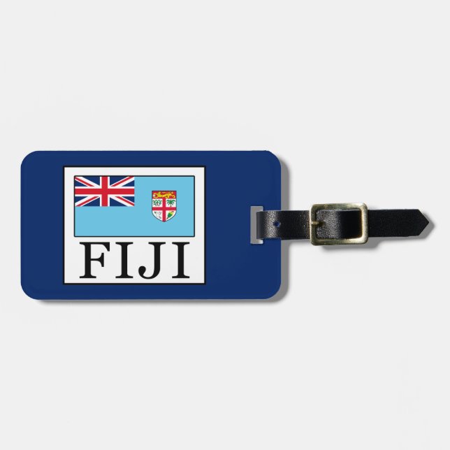 Etiqueta De Bagagem Fiji (Frente Horizontal)