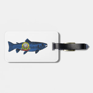 Etiqueta De Bagagem Fish Idaho Trout