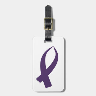 Etiqueta De Bagagem Fita de Sensibilização (Roxo)
