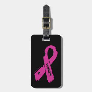 Etiqueta De Bagagem Fita rasgada/Guerreiro...Cancer da mama
