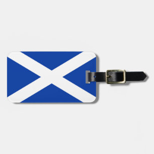 Etiqueta De Bagagem Flag of Scotland Saltyre - High Quality Image
