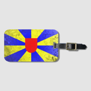 Etiqueta De Bagagem Flandres Ocidental