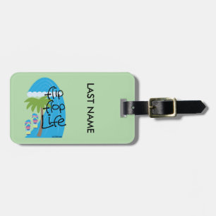 Etiqueta de Bagagem Flip Flop Life
