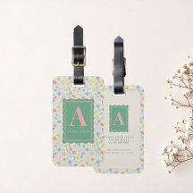 Flor Floral Personalizada de Flor Silvestre com In