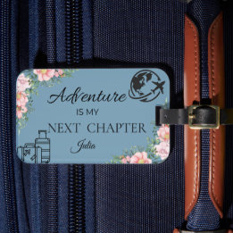Etiqueta De Bagagem Flora Personalizada
