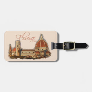 Etiqueta De Bagagem Florença, Itália: Duomo