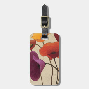 Etiqueta De Bagagem Flores bonitas