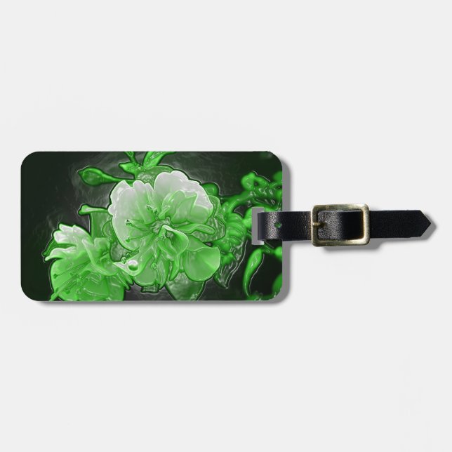 Etiqueta De Bagagem Flores de fósforo (Frente Horizontal)