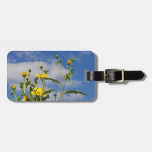 Etiqueta De Bagagem Flores Florais, Flores Selvagens