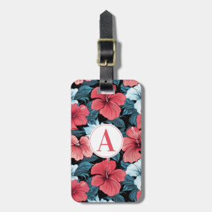 Etiqueta de Bagagem Flores Havaianas