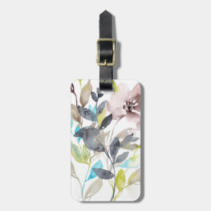 Etiqueta De Bagagem Flores na Mistura