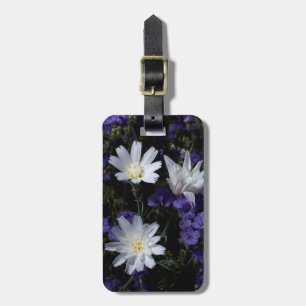 Etiqueta De Bagagem Flores Silvestres Chicória e Phacelia