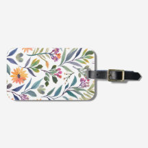 Flores Silvestres Coloridas | Aquarela Floral Boni