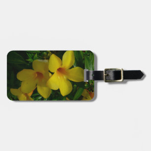 Etiqueta De Bagagem Flores tropicais II Ouros