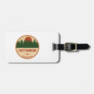 Etiqueta De Bagagem Floresta Nacional Chattahoochee