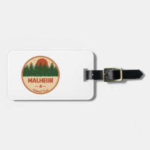 Etiqueta De Bagagem Floresta Nacional de Malheur