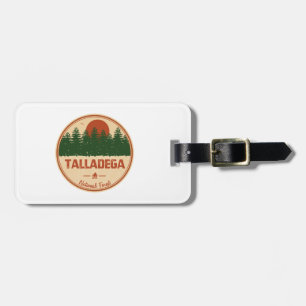 Etiqueta De Bagagem Floresta Nacional de Talladega