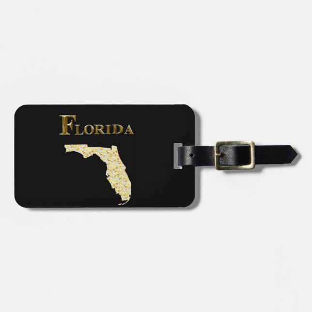 ETIQUETA DE BAGAGEM FLORIDA (Frente Horizontal)