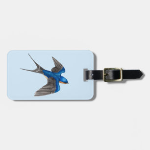 Etiqueta De Bagagem Flying Barn Swallow