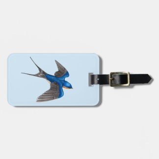 Etiqueta De Bagagem Flying Barn Swallow
