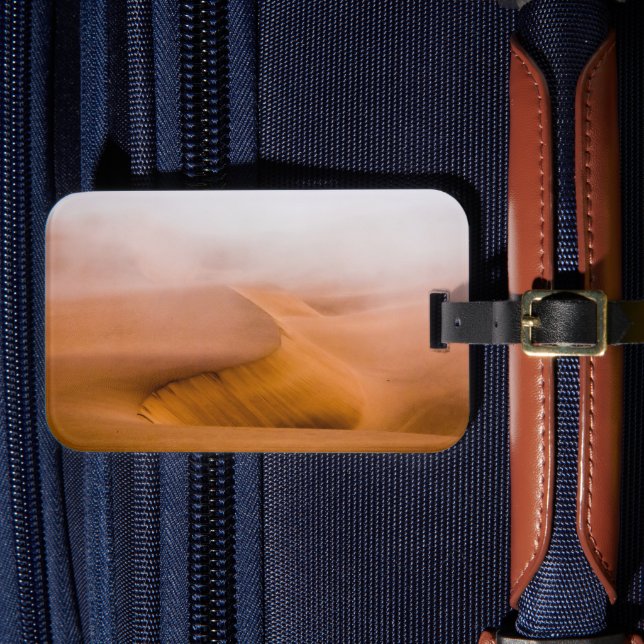Etiqueta De Bagagem Foggy Namib Desert (Frente Insitu 4)