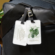Folhas Tropicais Modernas Personalizadas