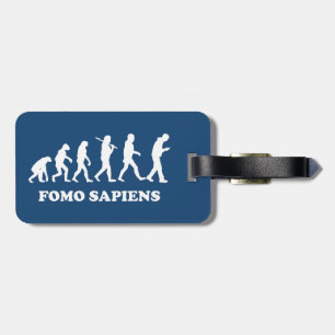 Etiqueta De Bagagem Fomo Sapiens