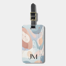 formas abstrato com decoração floral