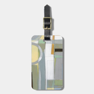 Etiqueta De Bagagem Formas Abstrato geométricas coloridas
