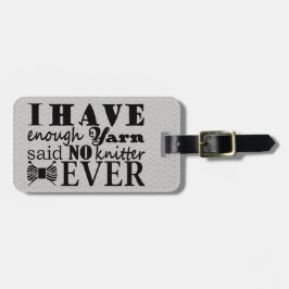 Etiqueta De Bagagem Formigueiro ・ Não Suficiente Tipografia de Artesan