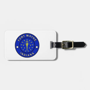 Etiqueta De Bagagem Fort Wayne Indiana