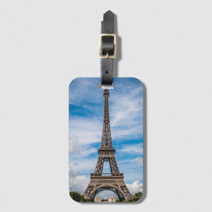 Etiqueta De Bagagem Foto da torre Eiffel